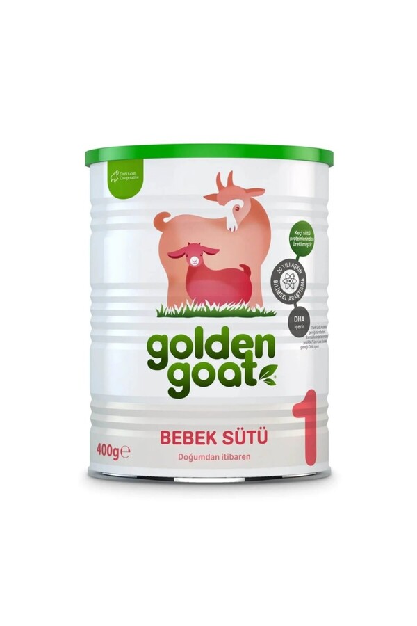 NW NessiWorld Golden Goat 1 Keçi Sütlü Bebek Sütü 0-6 Ay 400 Gr