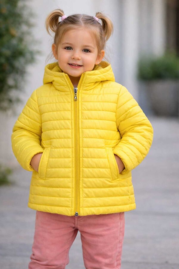 CarnavalKids unisex kapitone şişme mont