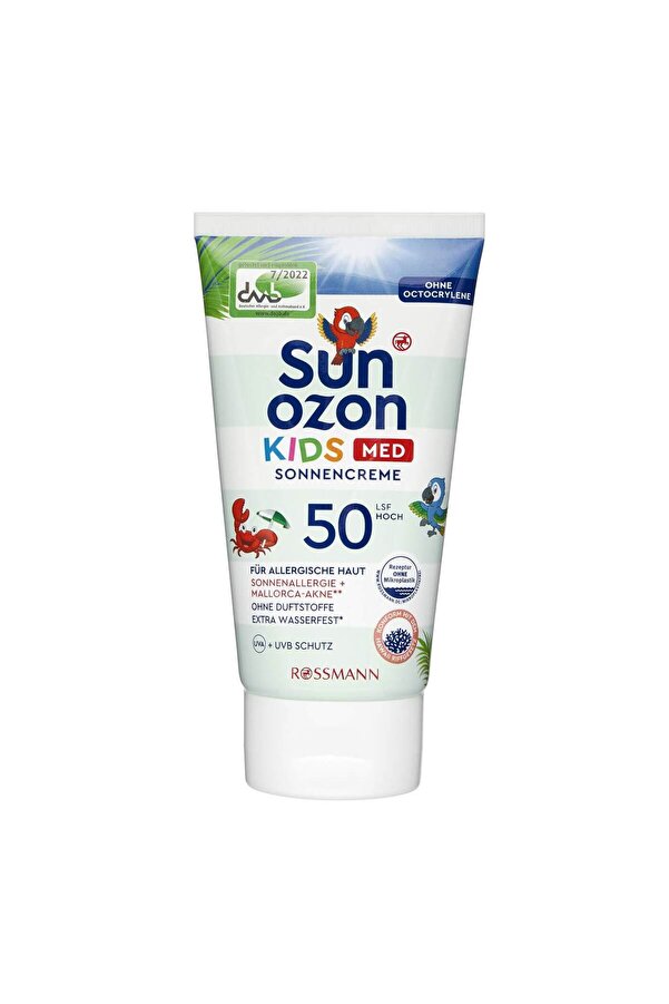 SunOzon Sunozon Güneş Kremi Spf 50 Çocuklara Özel 150 ml