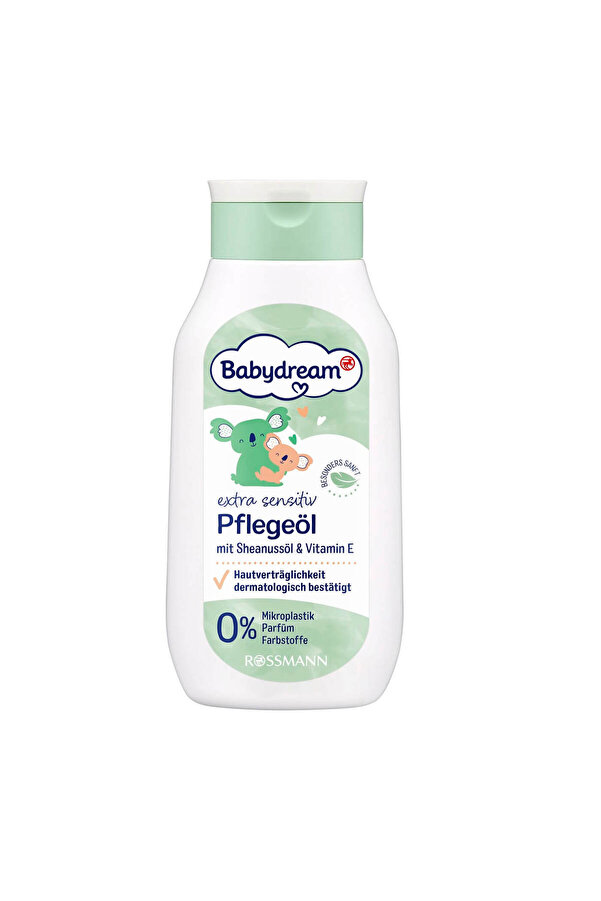 BABYDREAM Çok Hassas Cilt, E Vitamini ve Shea Fındığı Yağlı Bebek Bakım Yağı 250 ml