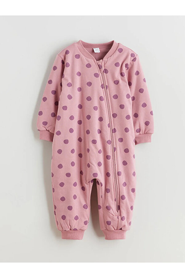 LC Waikiki LCW baby Lila 1.6 Tog Puantiyeli Kız Bebek Uyku Tulumu