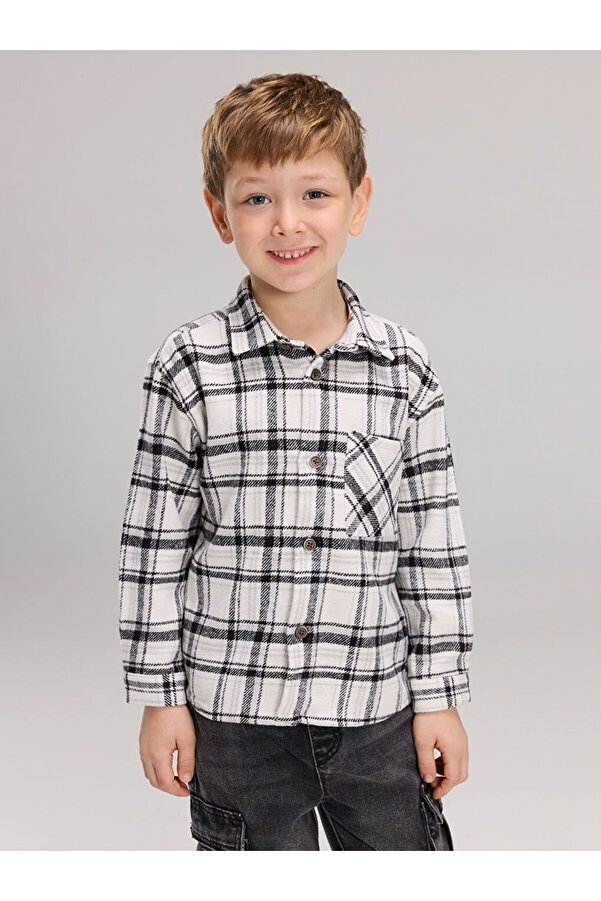 LC Waikiki Ekose Erkek Çocuk Oduncu Gömlek