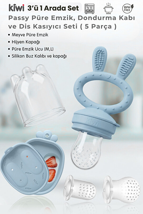 Kiwi Passy Diş Kaşıyıcı Emzik