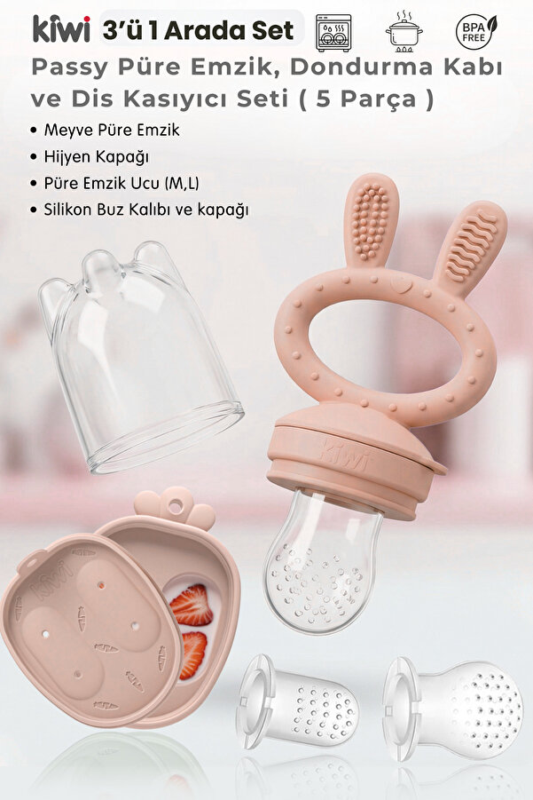 Kiwi Passy Diş Kaşıyıcı Emzik