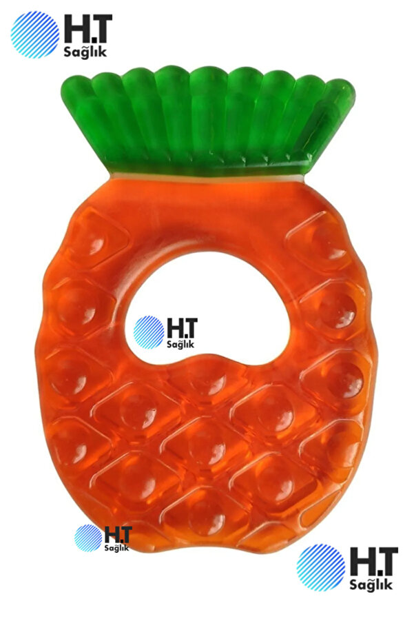 h.t sağlık Ananas Şekil Sulu Diş Eti Kaşıma - Bebek diş çıkarma