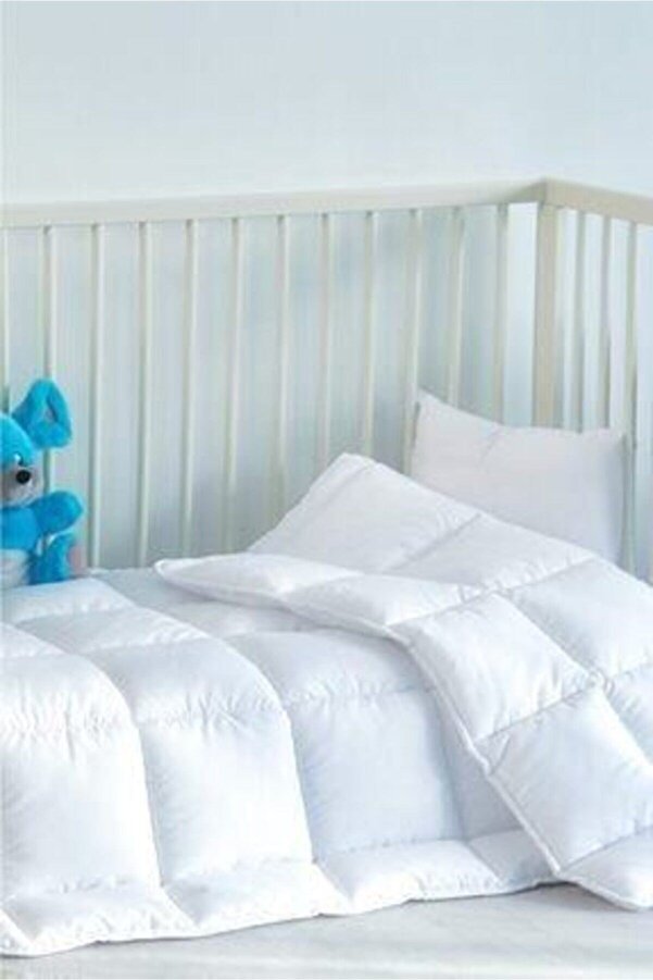 Zarif Home Bebek Yorganı Microfiber - 100 x 150 (Silikon Yastık Hediyeli)