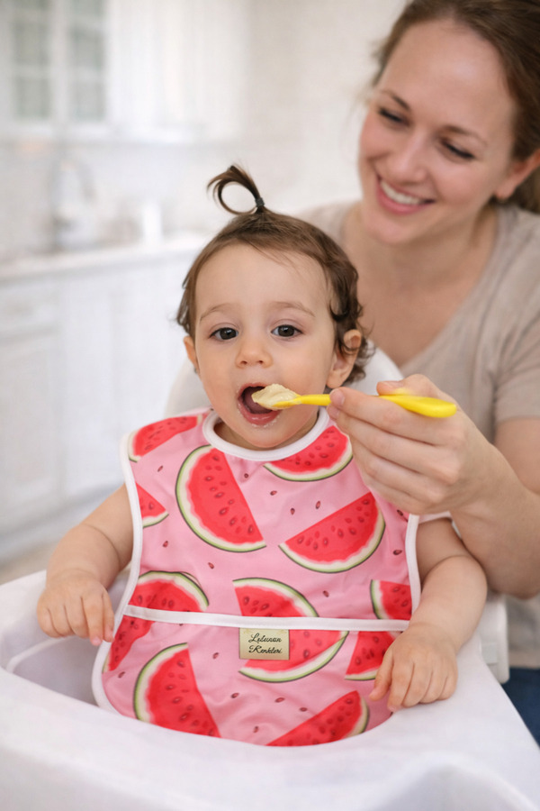 Lulunun Renkleri Bebek Mama Önlüğü