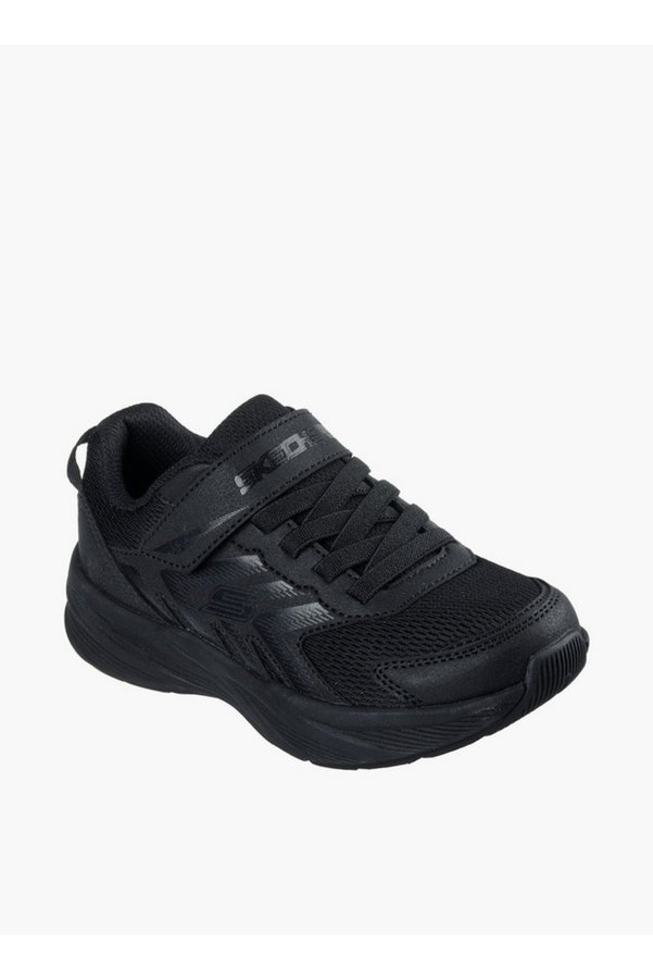 Skechers Kids MICROSPEC TREAD Hook & Loop Sneakers - 404115L-BBK-CP