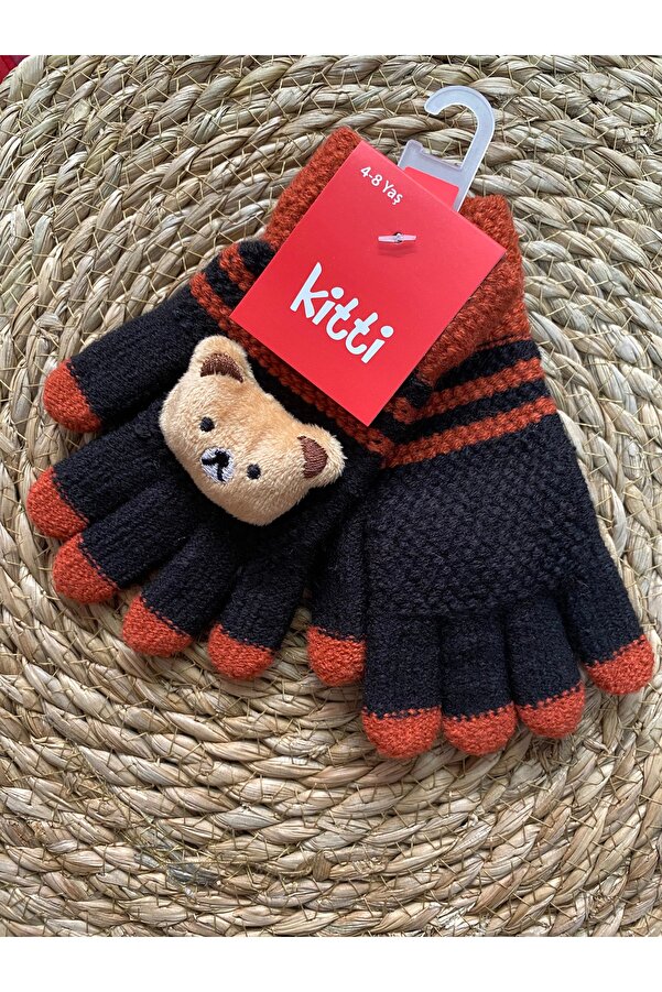 Kitti Animals Kız- Erkek Çocuk Kaliteli Sevimli eldiven