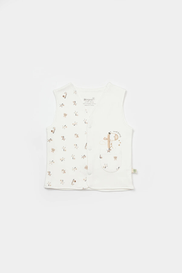 Biorganic Hayvanlı Yelek