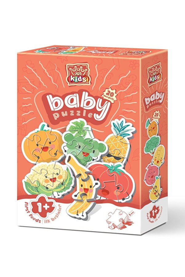 Art Puzzle Art Kids İlk Besinler Baby Puzzle