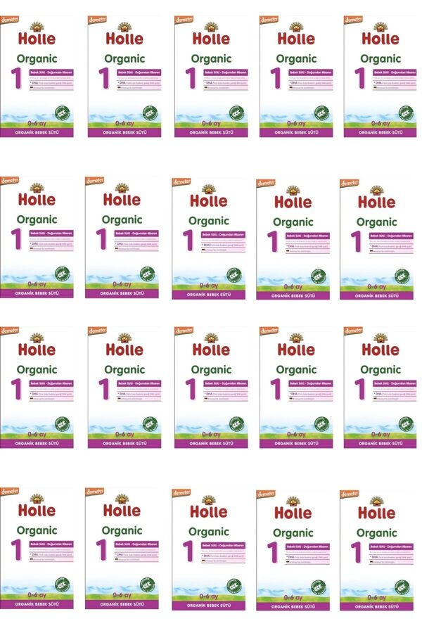 Holle ORGANİK 1 BEBEK SÜTÜ 400 GR 20 ADET