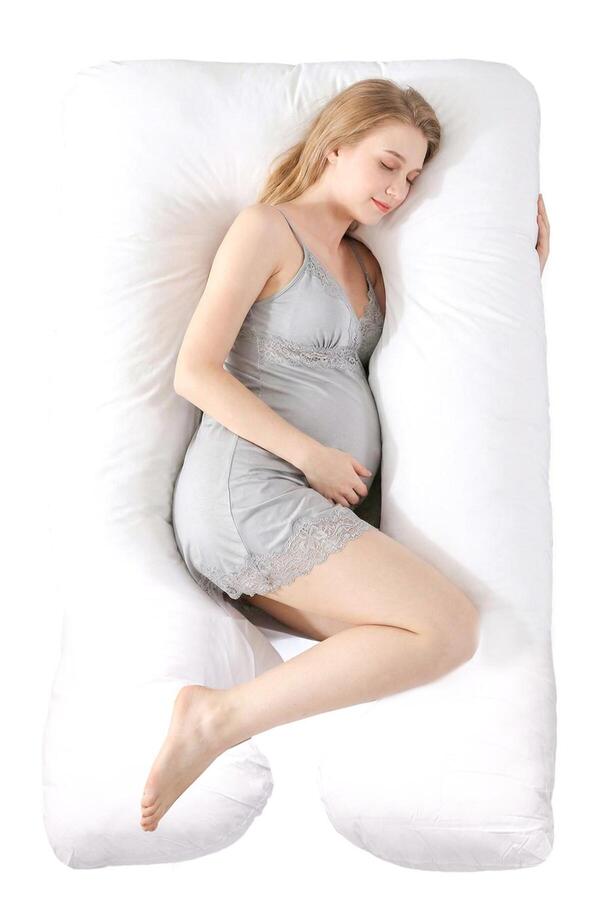 ORLEX Hamile Yastığı 5 Farklı Bölge Destekli Hamile Ve Emzirme Yastığı