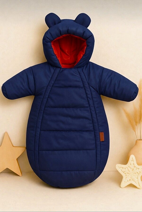 DeKuBaby İçi Polarlı Yeni Doğan Bebek Kundak - Tulum