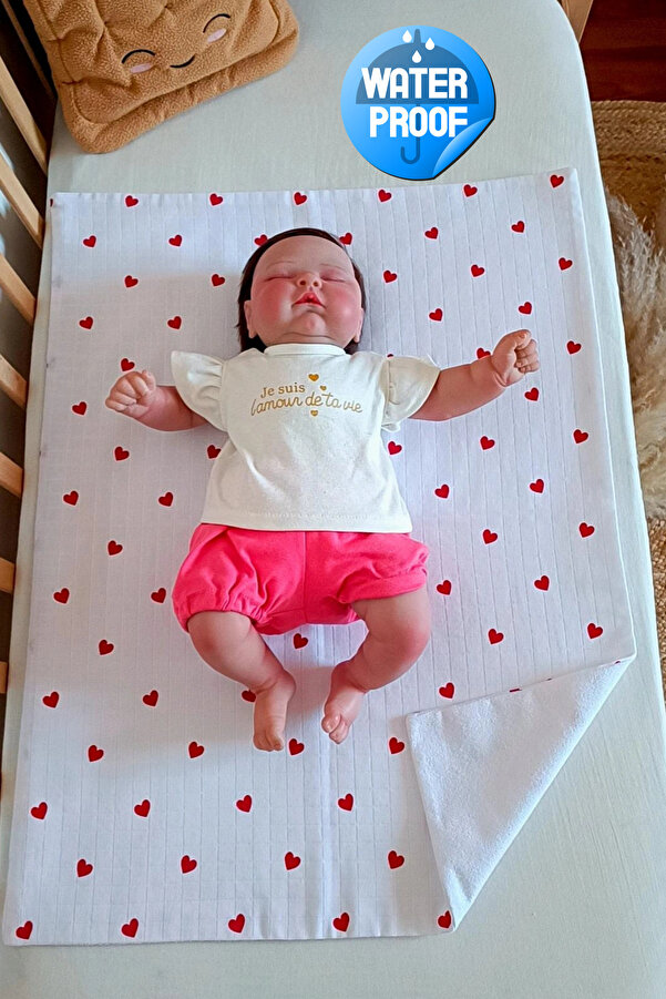 OGUZ ATA CONCEPT Alt Açma Değiştirme Örtüsü Sıvı Geçirmez Koruyucu Alez Yıkanabilir Bebek Bakım Pedi fotoğrafı 1