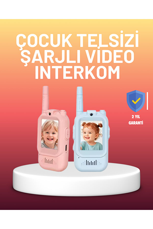 buyx Ekranlı Walkie Talkie Oyuncağı Ses ve Görüntü Destekli - BUYX5437-4517