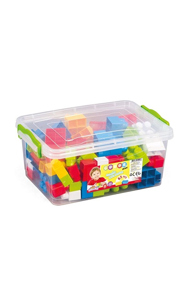 NW NessiWorld 5213 OYUNCAK SANDIKTA BÜYÜK RENKLİ BLOKLAR 85 PARÇA