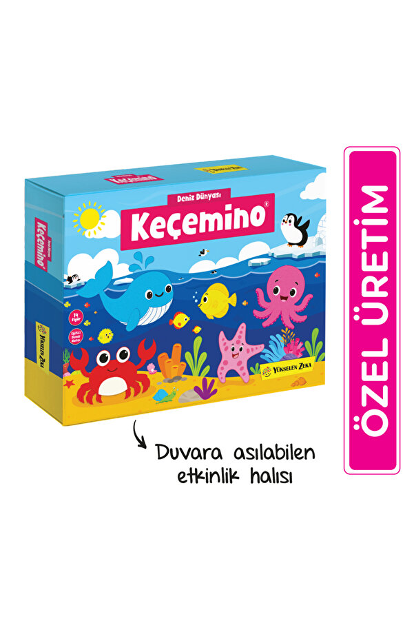 yükselen zeka Keçemino Etkinlik Halısı - Deniz Dünyası