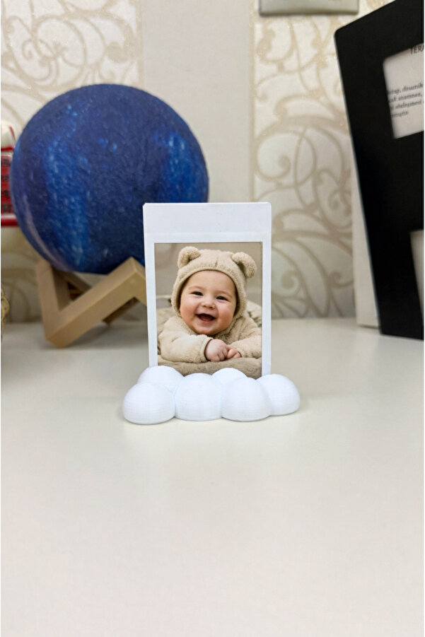 hobier 1 Adet Beyaz Bulut Fotoğraf Tutucu, Hatıra, Not Tutucu, Bebek Odası, Masa Dekoru, Sevgili Hediye