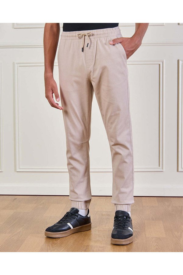 REDTAG Senior Boys Beige Pull On Active Pants