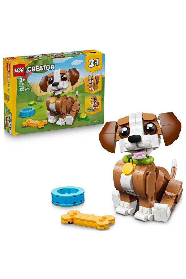 LEGO Creator 3ü 1 Arada Sevimli Hayvanlar Oyunbaz Yavru Köpek 31382
