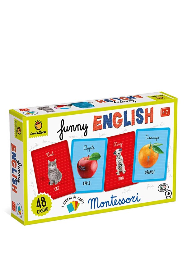 ludattica Kolay İngilizce - Montessori Kartları