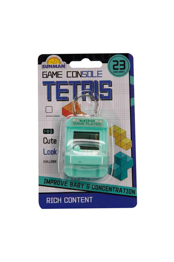 NW NessiWorld NessiWorld Oyun Konsolu 23 Oyun Modlu Tetris Anahtarlık