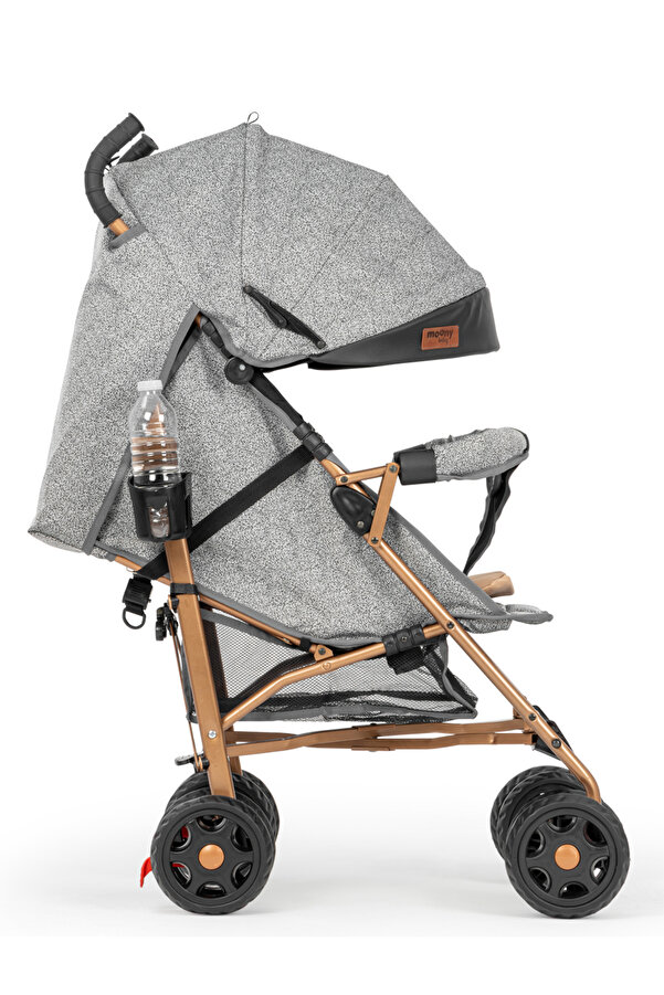 Moonybaby Moony Baby Suit Tam Yatar Hafif Baston Bebek Arabası - Baston Puset Gri