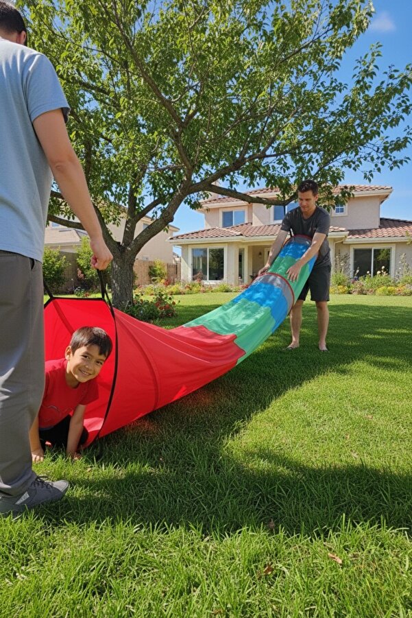 Svava Duyu Terapili Direnç Tüneli, Montessori Çocuk Oyun Tüneli, Oyun Çadırı