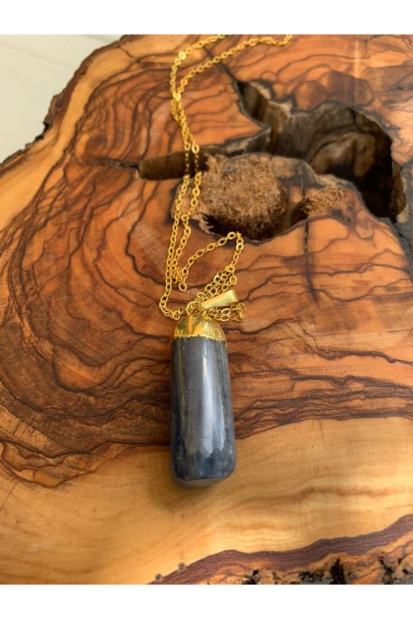 AYZE DO ALTA Blue Kyanite Necklace Trendyol