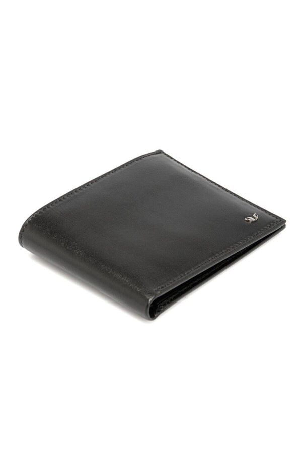 Tergan-Genuine Leather Black Leather Men's Wallet S1CE00001211 1