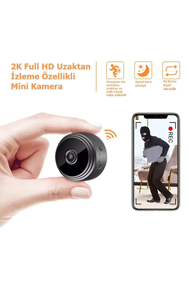 tap10 Full HD Uzaktan İzleme Mini Kamera 4K Mini kamera