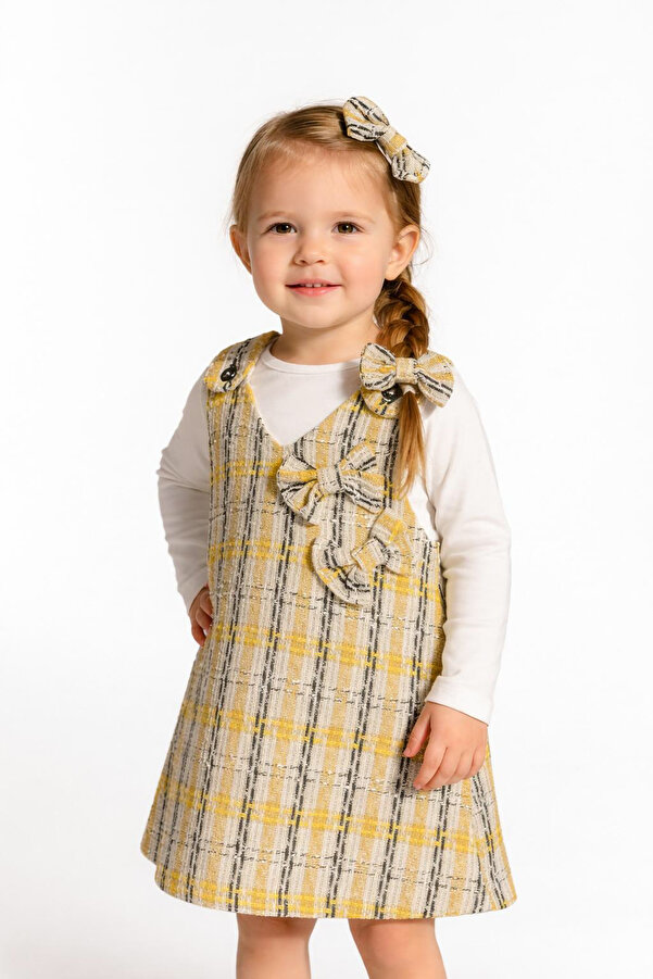 snmbutik Kız Çocuk Askılı Elbise