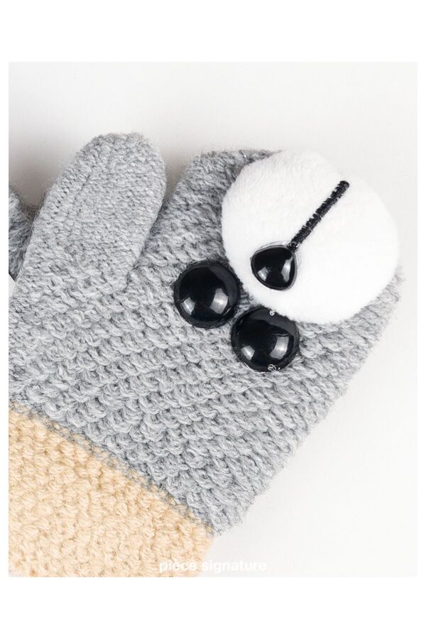 PIECE SIGNATURE %97,1 Acrylic %2,2 Polyamide %0,7 Elastane Erkek Bebek Eldiven ( 1-3 Yaş )