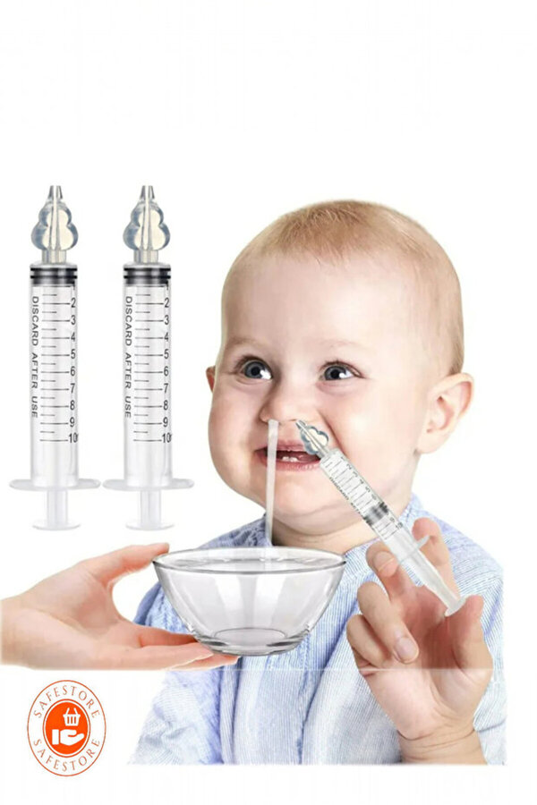 Kitchen Dream Yeniden Kullanılabilir, Manuel Burun Temizleyici 10ml Kapasiteli Burun Açıcı Şırınga