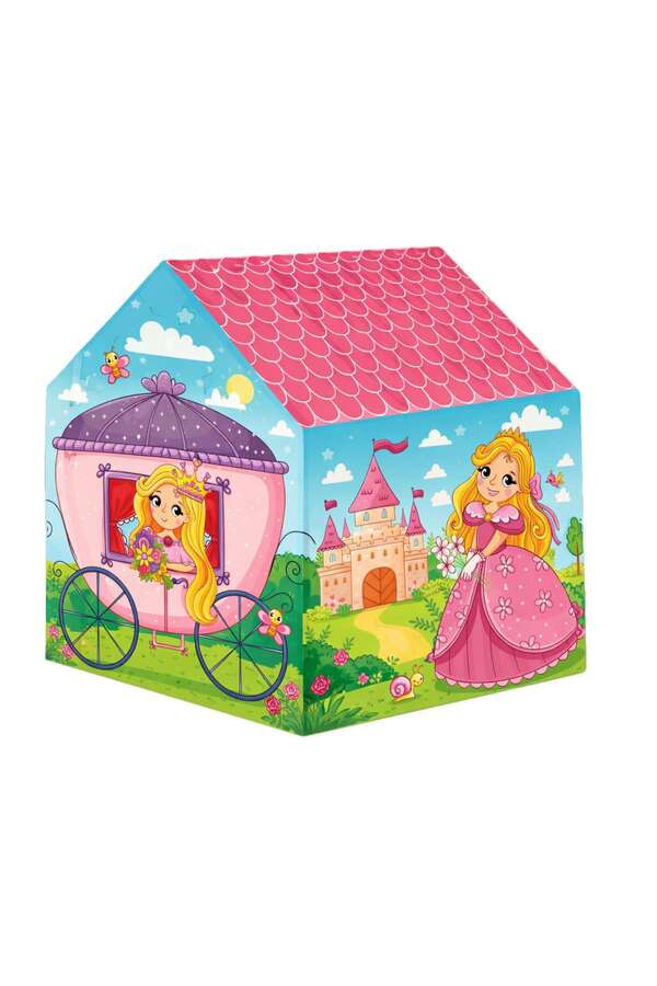 Budizzz Kız Çocuk Oyun Çadırı | Küçük Prenseslerin Sihirli Masal Diyarı (70x100)