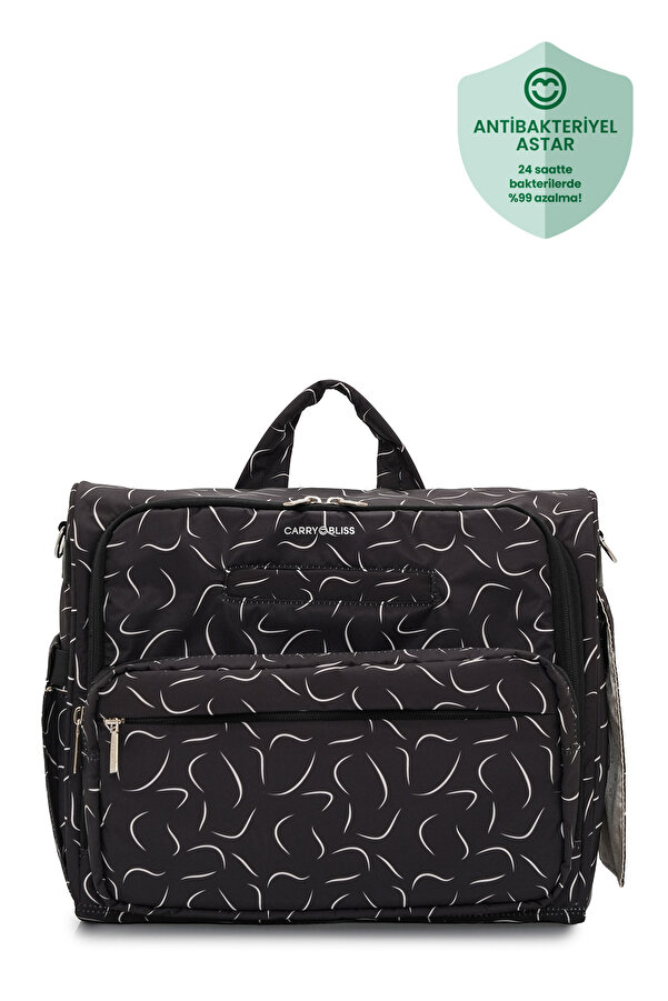 carry bliss BlissMate Anti-Bakteriyel Astarlı Doğum ve Yeni Doğan Çıkışı İçin Anne Bebek Sırt Çantası