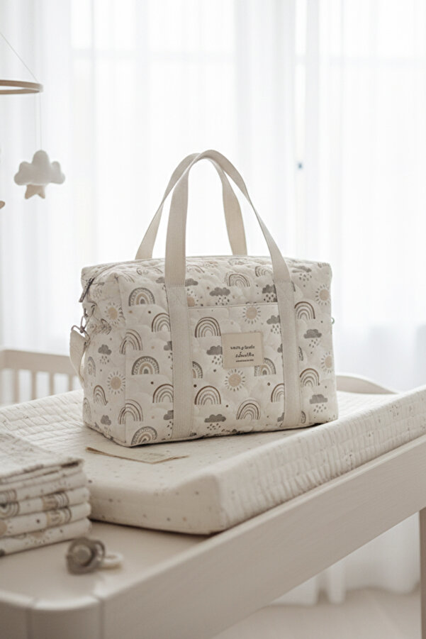 Modakids Anne Bebek Bakım Çantası Kapitone Su Geçirmez Bebek Arabası Organizer Düzenleyici Stroller Bag