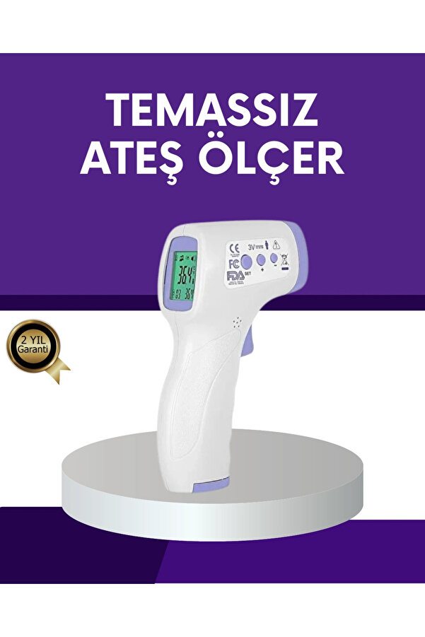 Epilons Temassız Ateş Ölçer Dijital Kızılötesi Termometre Hızlı Ölçüm