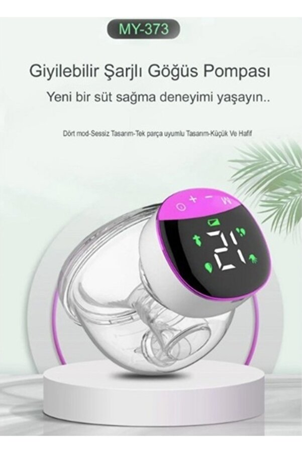 Arabest Giyilebilir Göğüs Pompası, Taşınabilir Eller Serbest Göğüs Pompası, 3 Mod ve 9 Seviye, 24 mm