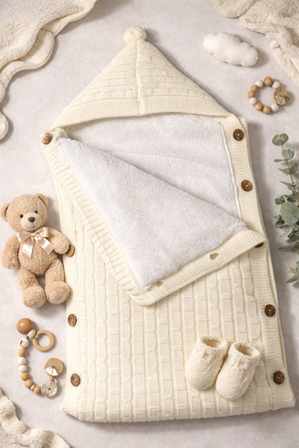 UmBaby Triko Bebek Battaniye &kundak Welsoft Elyaflı