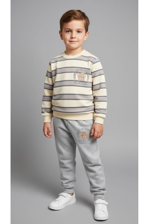 MİLANO KİDS Boys Cotton Top and Bottom Set