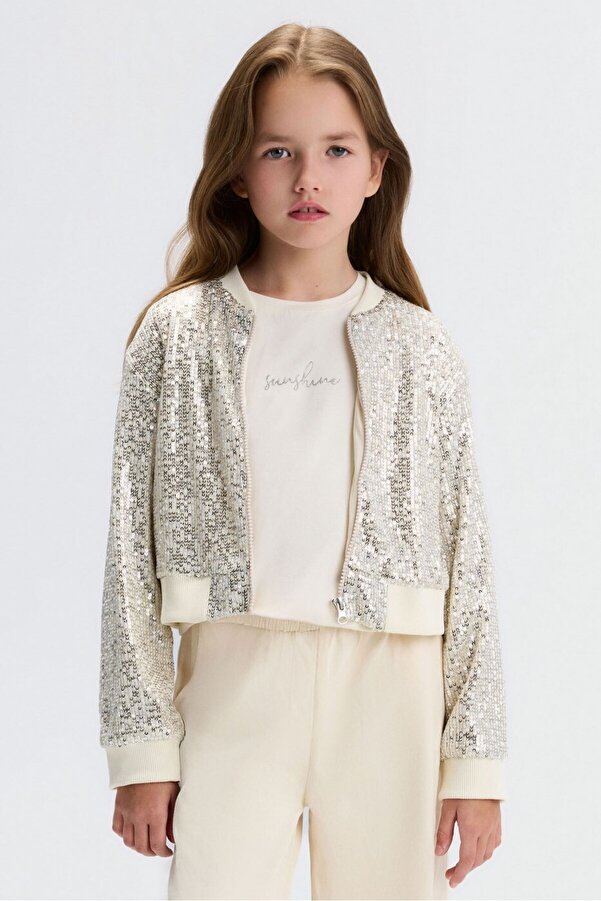 Nk Kids Kız Çocuk Hırka 8-14 Yaş 31343