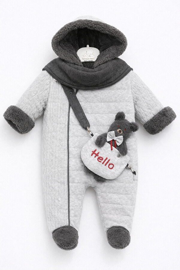 Kardeşler Bebe Welsoft Pelüş Astronot Bebek Tulum