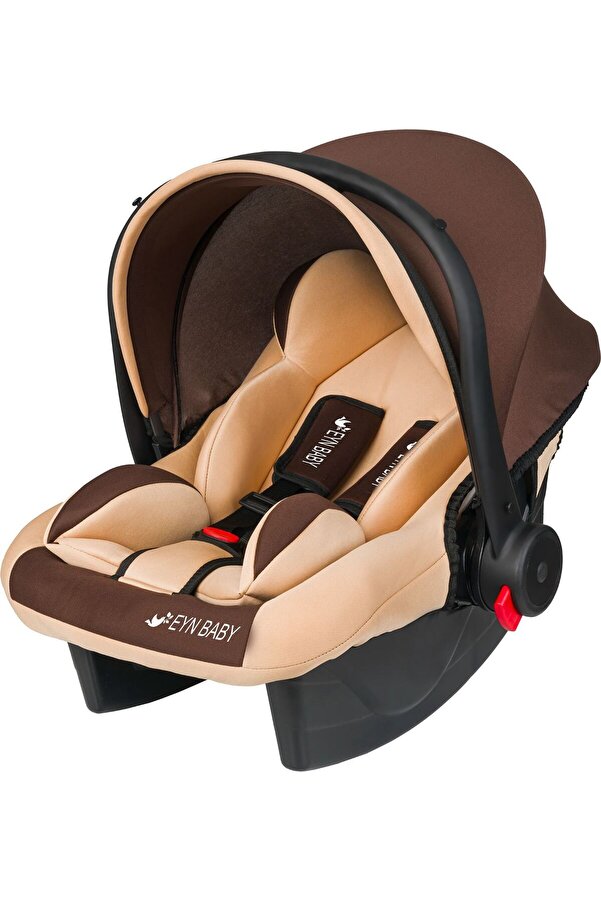 eynbaby Unisex Bebek Kahverengi Krem Puset