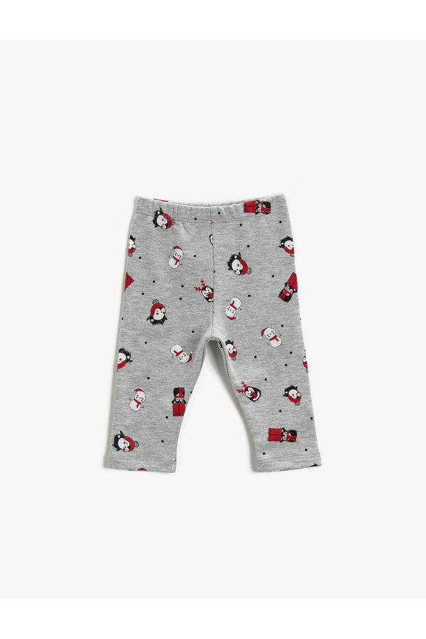 Koton Baskılı Tayt Pamuklu