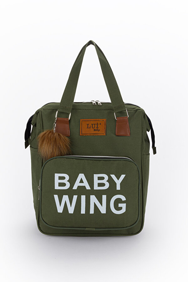 Mark Bells Baby Wing Anne Bebek Bakım Sırt Çantası Termal Biberon Bölmeli Bebek Arabası Askı Aparatlı