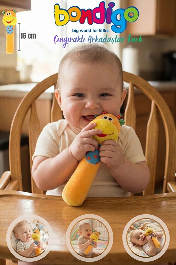 BONDİGO Bp1232 Bondigo Ormandaki Çıngıraklı Arkadaşlar-inek