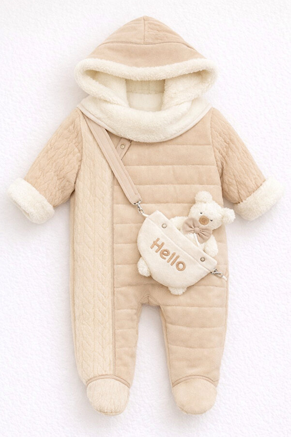 Kardeşler Bebe Welsoft Pelüş Astronot Bebek Tulum