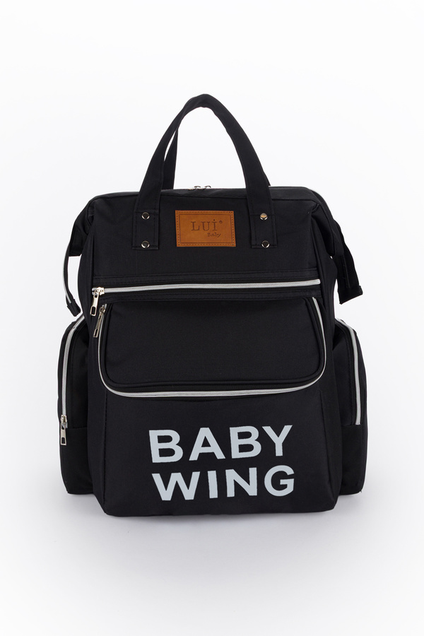 Yerli Baby Anne Bebek Bakım Sırt Çantası Termos Biberon Bölmeli ve Bebek Arabası Metal Askı Aparatlı Lüks Model